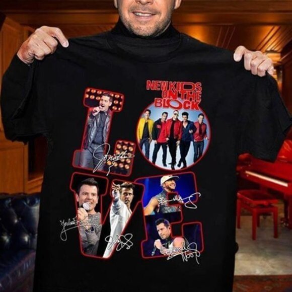 Jaci
H Other - New Kids On The Block Love For Fans Music Fan Tee Retro T-Shirt